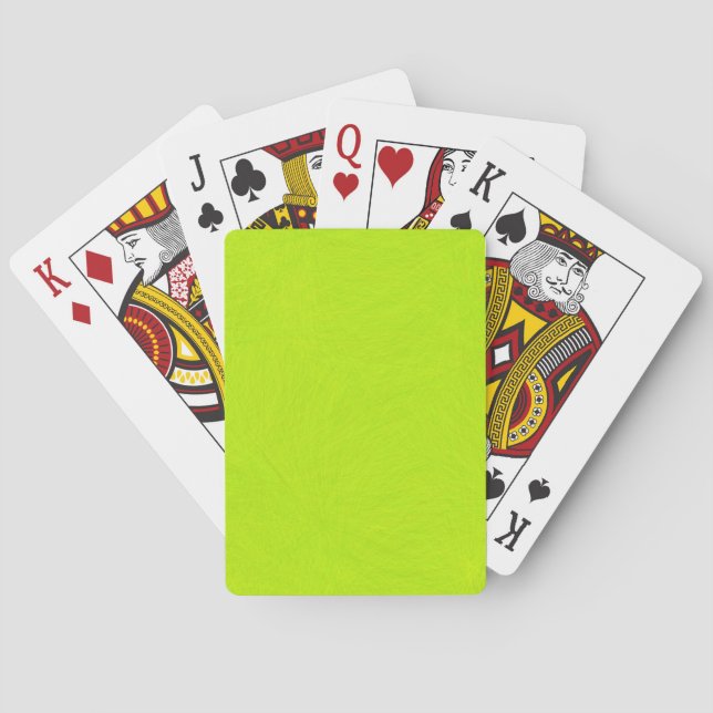 Abstraktens Grönt, begränsning Casinokort (Baksidan)