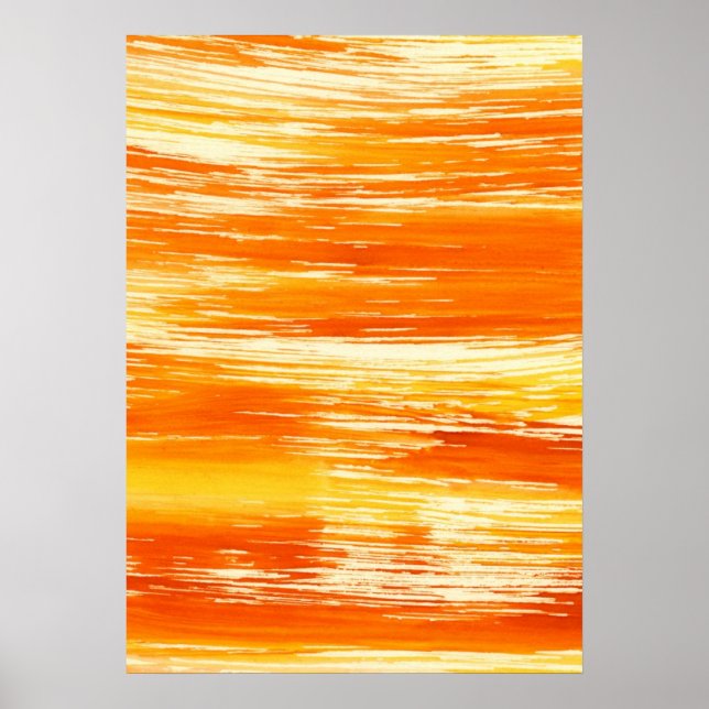 Abstraktens gult bakgrund från vattenfärg poster (Framsidan)