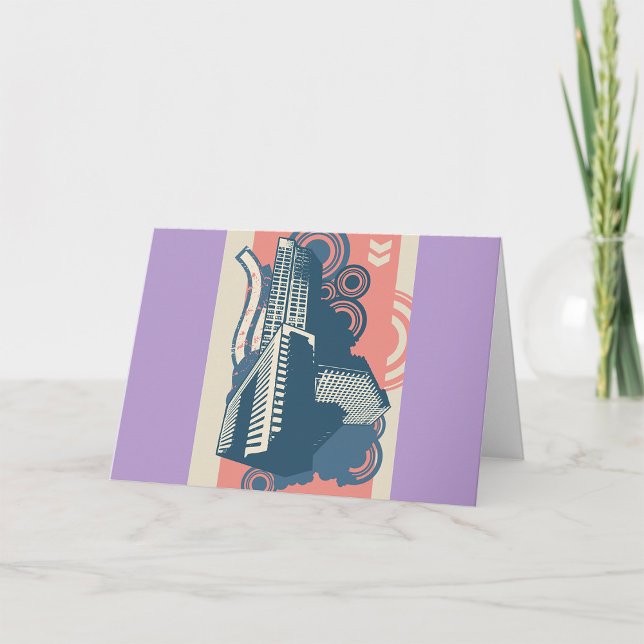 Abstraktens hälsningskort kort (Skapare uppladdad)