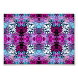 Abstraktens inlösen fototryck