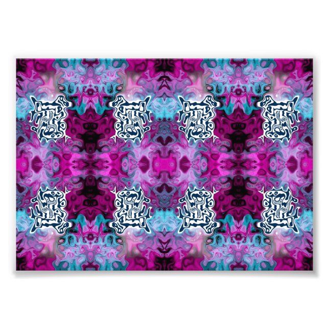 Abstraktens inlösen fototryck (Framsidan)