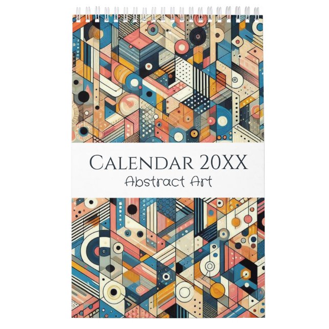 Abstraktens konstsamling kalender (Omslag)