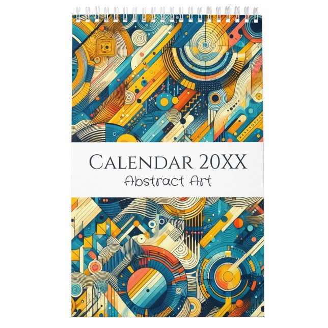 Abstraktens konstsamling kalender (Omslag)