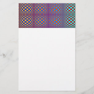 Abstraktens kvadrat 2 brevpapper