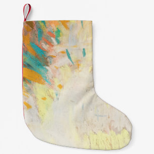 Abstraktens levande penna struktur. Pastelltexture Liten Julstrumpa