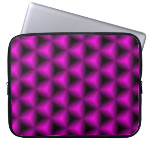 Abstraktens lila - geometrisk bakgrund.abstrakt, k laptop fodral