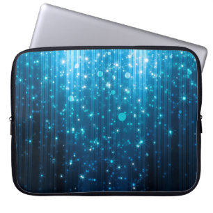 Abstraktens ljusnande bakgrund laptop fodral