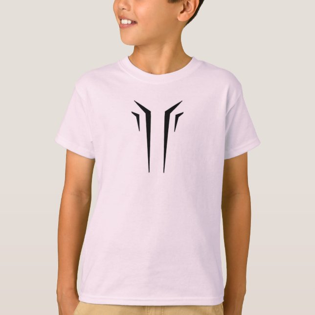 Abstraktens Logotyp Tee - Modern och mysterisk vib (Framsida)