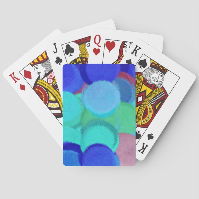 Abstraktens målning| Abstrakt Artikel 32 Spel Kort (Baksidan)