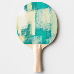 Abstraktens målning Dynamiskt Färg Pingisracket