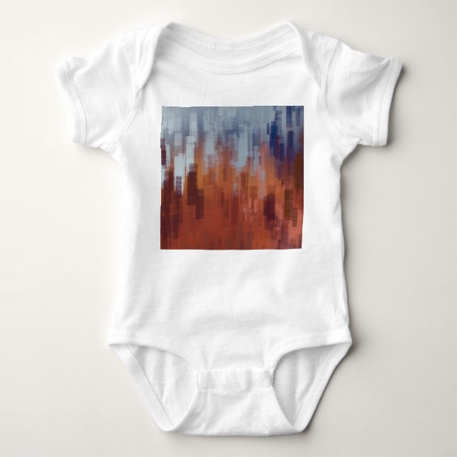 Abstraktens målning, färglös betongvägg. t shirt (Framsida)