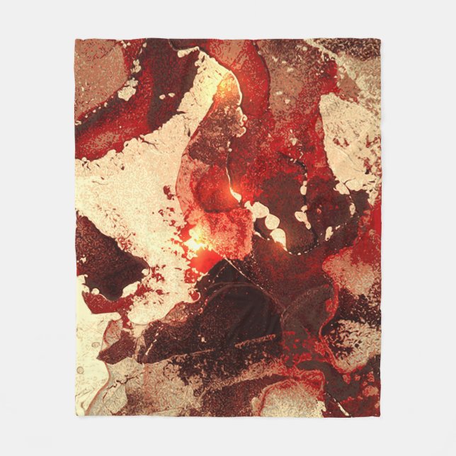 Abstraktens marmorbakgrund. fleecefilt (Framsidan)