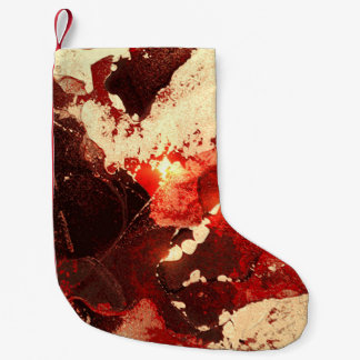 Abstraktens marmorbakgrund. liten julstrumpa