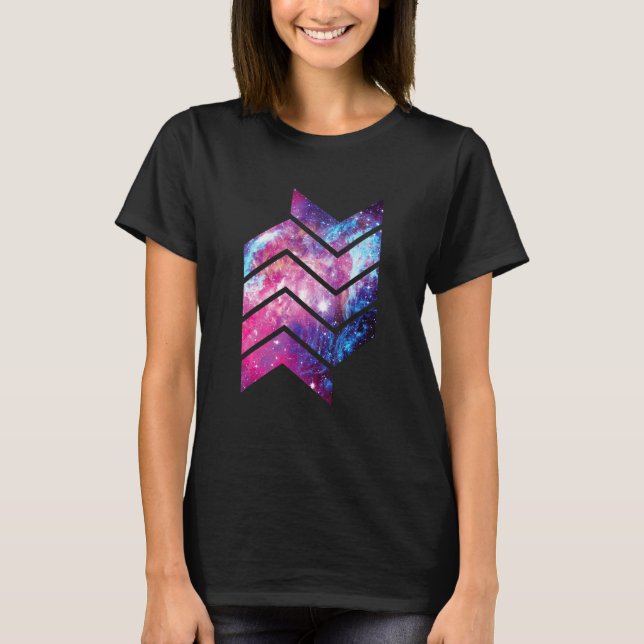Abstraktens minimalism Enkel minimalistisk Mönster T Shirt (Framsida)