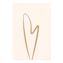 abstraktens minimalistiska hjärtekonst/modern deko