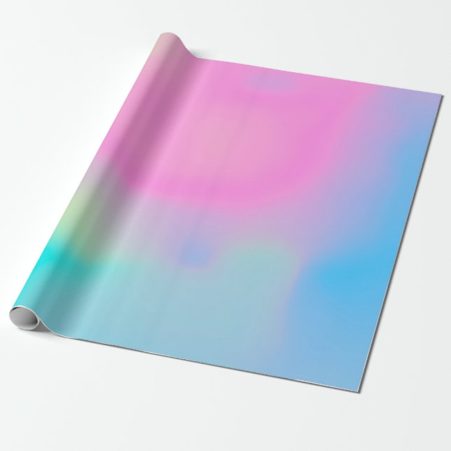 Abstraktens mjuka molnbakgrund i pastellfärgad fär presentpapper (Utrullad)