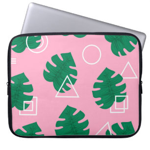 Abstraktens moderna geometrigrupp för stil med tre laptop fodral