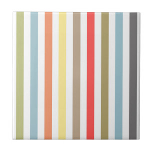 Abstraktens moderna inklädda linjer stripe rand co kakelplatta
