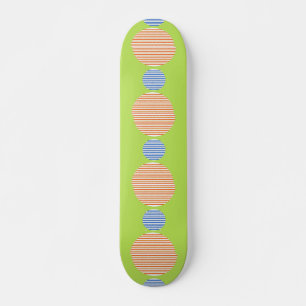 abstraktens moderna konst mini skateboard bräda 18,5 cm
