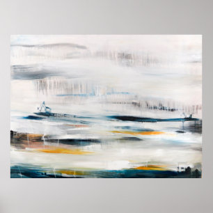 Abstraktens moderna målningsbakgrund. Contemporary Poster