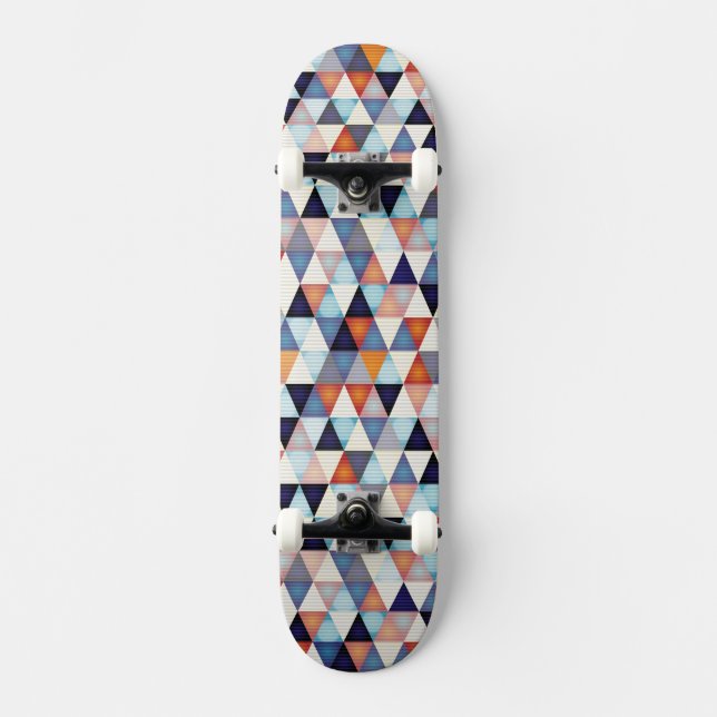 Abstraktens moderna mönster skateboard bräda 21,5 cm (Framsida)