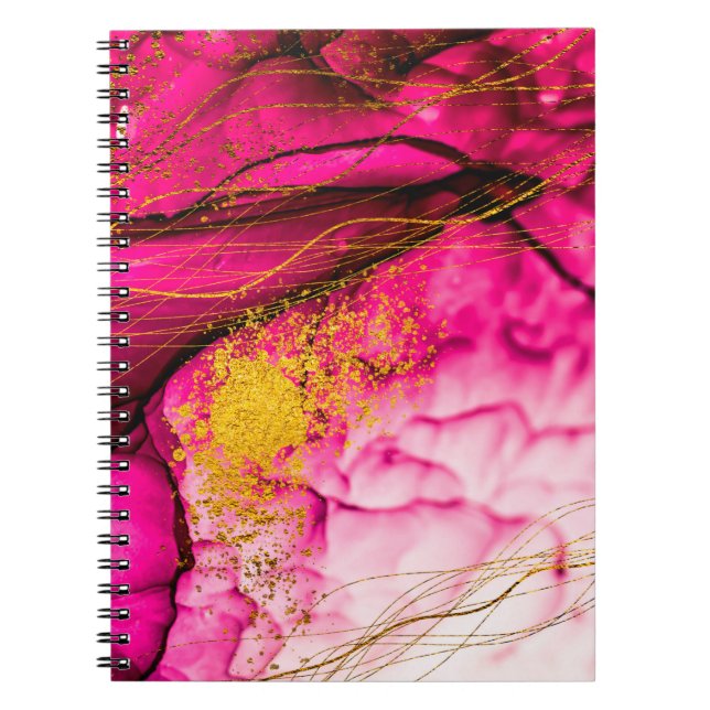 Abstraktens moln-ART. Öppen kreativitet. Maste Anteckningsbok (Framsidan)