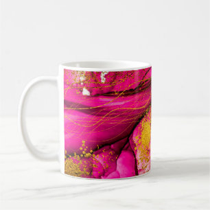 Abstraktens moln-ART. Öppen kreativitet. Maste Kaffemugg