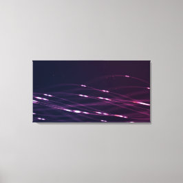 Abstraktens Mörk Lila Canvastryck