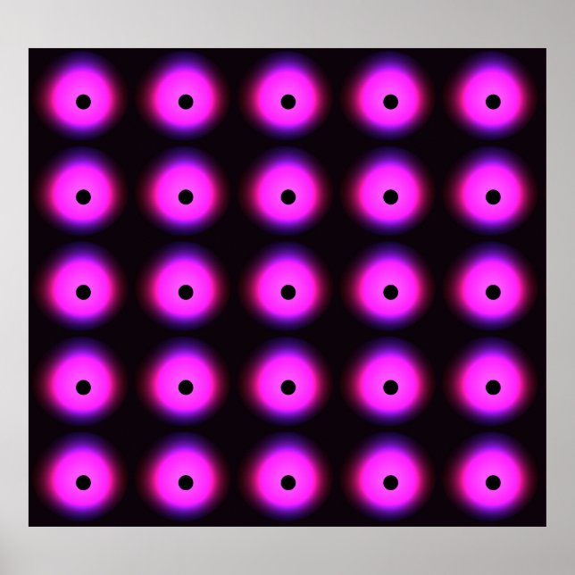 Abstraktens Mörk Rosa: Gloserande sömlös Poster (Framsidan)