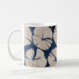 Abstraktens motiv för blommigten. Sömlös mönster.p Kaffemugg
