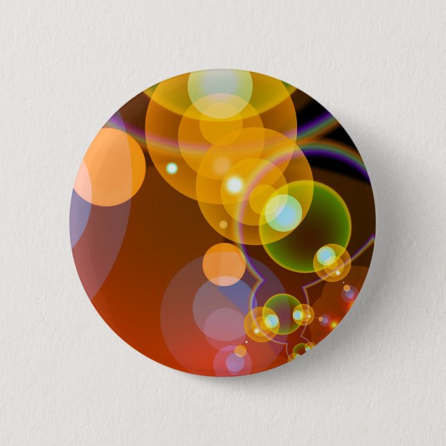 Abstraktens Multifärgad Len Flare Knapp (Framsida)