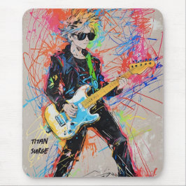 Abstraktens musknapp för animering musmatta