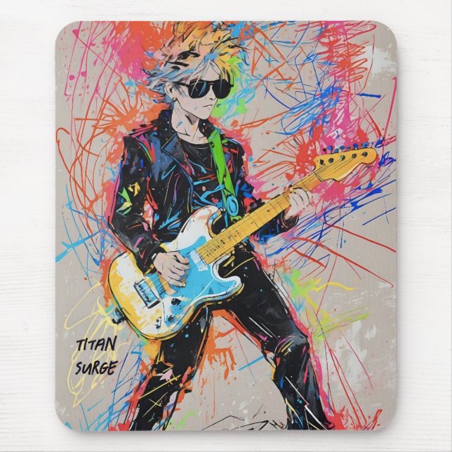 Abstraktens musknapp för animering musmatta (Framsidan)