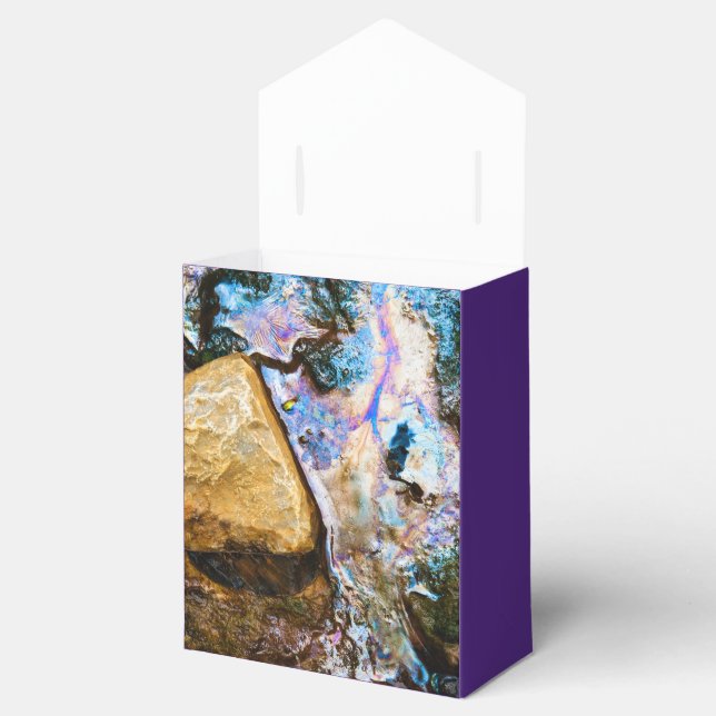 abstraktens natur fortfarande vatten-förmånslåda presentaskar (Öppnad)