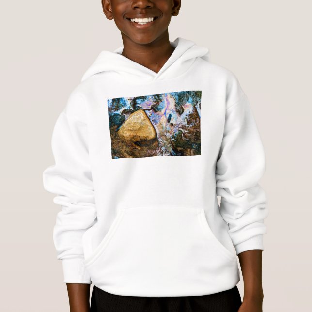 abstraktens natur fortfarande vatten t shirt (Framsida)