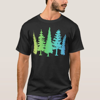 Abstraktens natur - rörelse t shirt