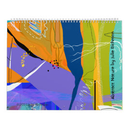 Abstraktens naturkalender kalender