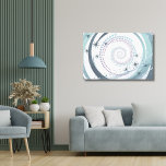 Abstraktens optiska hörn 36" x 24" canvastryck<br><div class="desc">Tittar du för en utdragen teaterkonst i galleriet till ditt hem eller på ditt kontor? Prova den här för storlekt. Det är en 36-tums x24-tums bild av vår abstrakt optiska vortexdesign som kommer att göra varje boende- eller kontorsutrymme ljusare.</div>