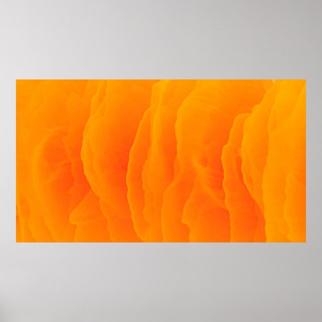 Abstraktens orange - bakgrundsfärg poster (Framsidan)