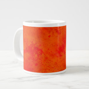 Abstraktens Orange i sömlöst Struktur Jumbo Mugg