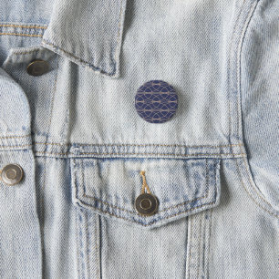 Abstraktens oval design knapp