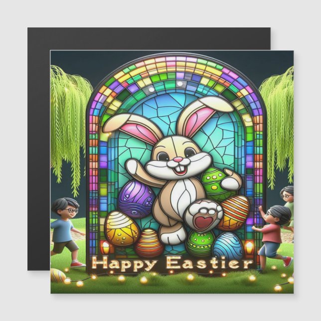 Abstraktens Påskhare Ideational (Fram/baksida)