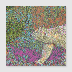Abstraktens Polar Bear