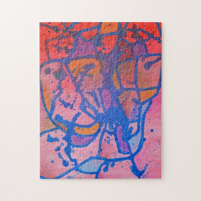 Abstraktens pussel (Vertikal)