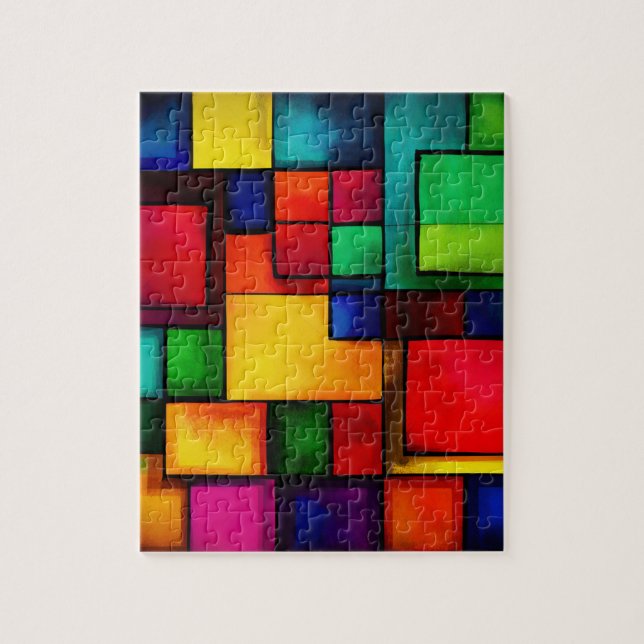 abstraktens pussel (Vertikal)