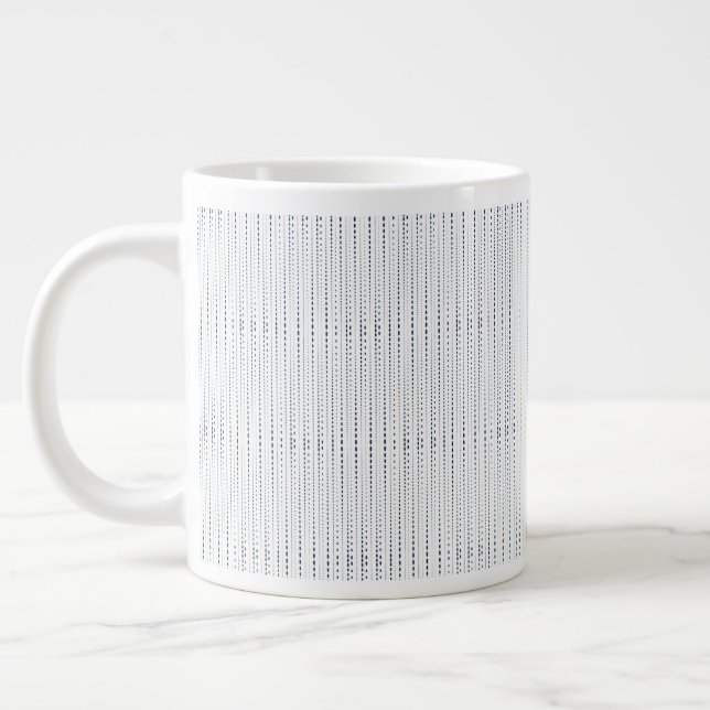 Abstraktens rabattfiler jumbo mugg (Vänster)