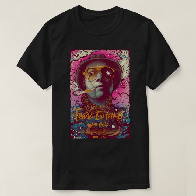 abstraktens rädsla och avsky t shirt (Design framsida)