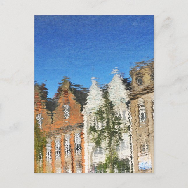 Abstraktens reflektioner vykort (Framsida)