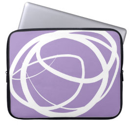 Abstraktens ritningsdesign Electronics Bag Laptop Fodral