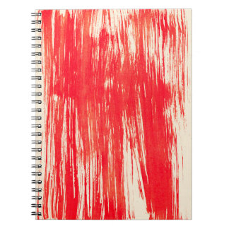 Abstraktens röda bakgrund från vattenfärg anteckningsbok